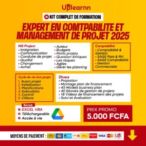 Pack de Formations en Comptabilité, Gestion & MS Project