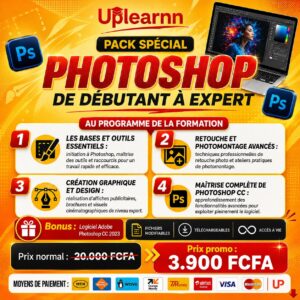 Pack Spécial Photoshop – De Débutant à Expert