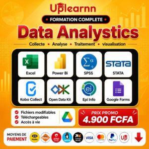 Formation complète - Data Analystics (Collecte-Analyse-Traitement-Visualisation)