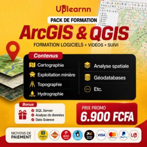 ArcGIS & QGIS _ Formation Logiciels + Vidéos + suivi